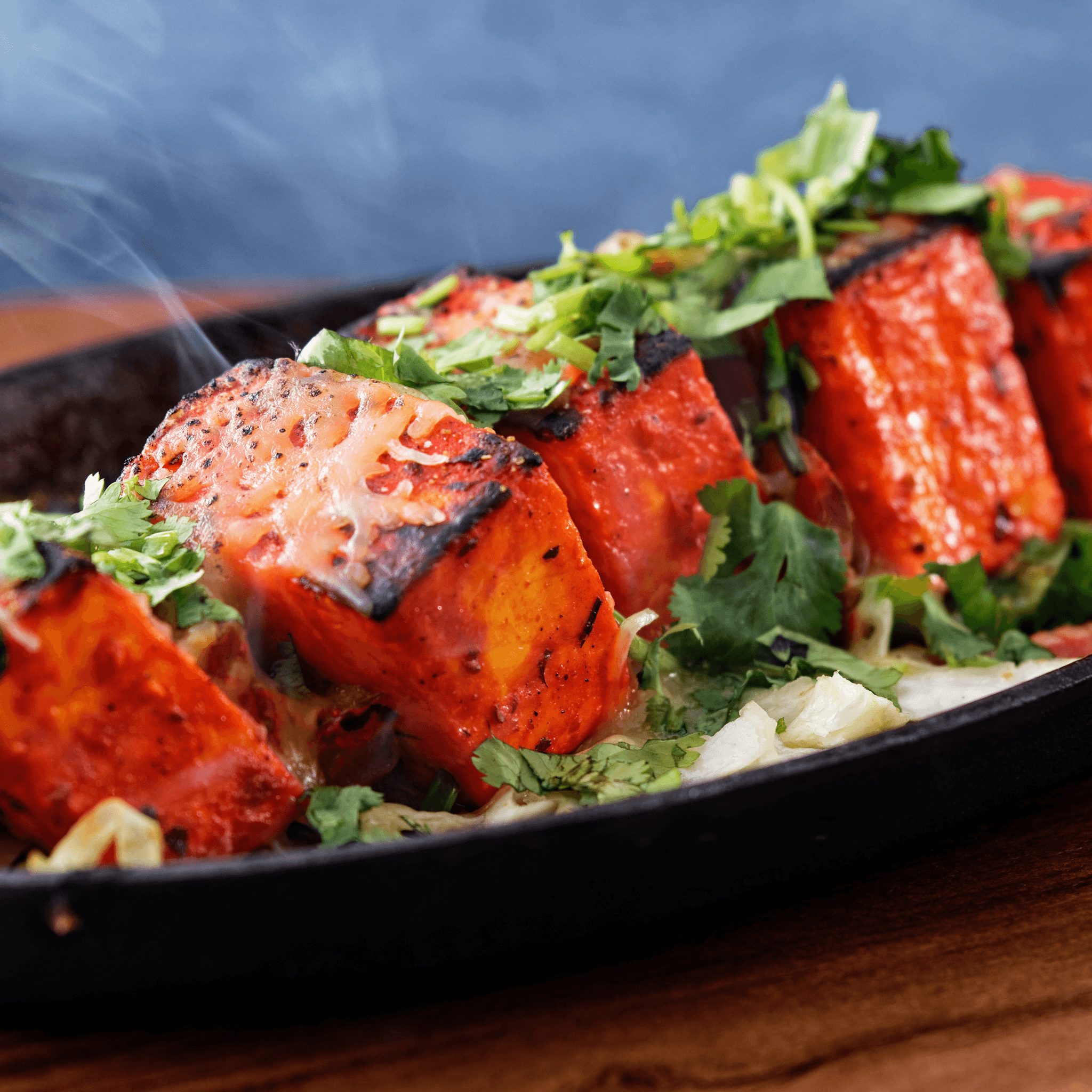Tandoori Paneer Tikka.
