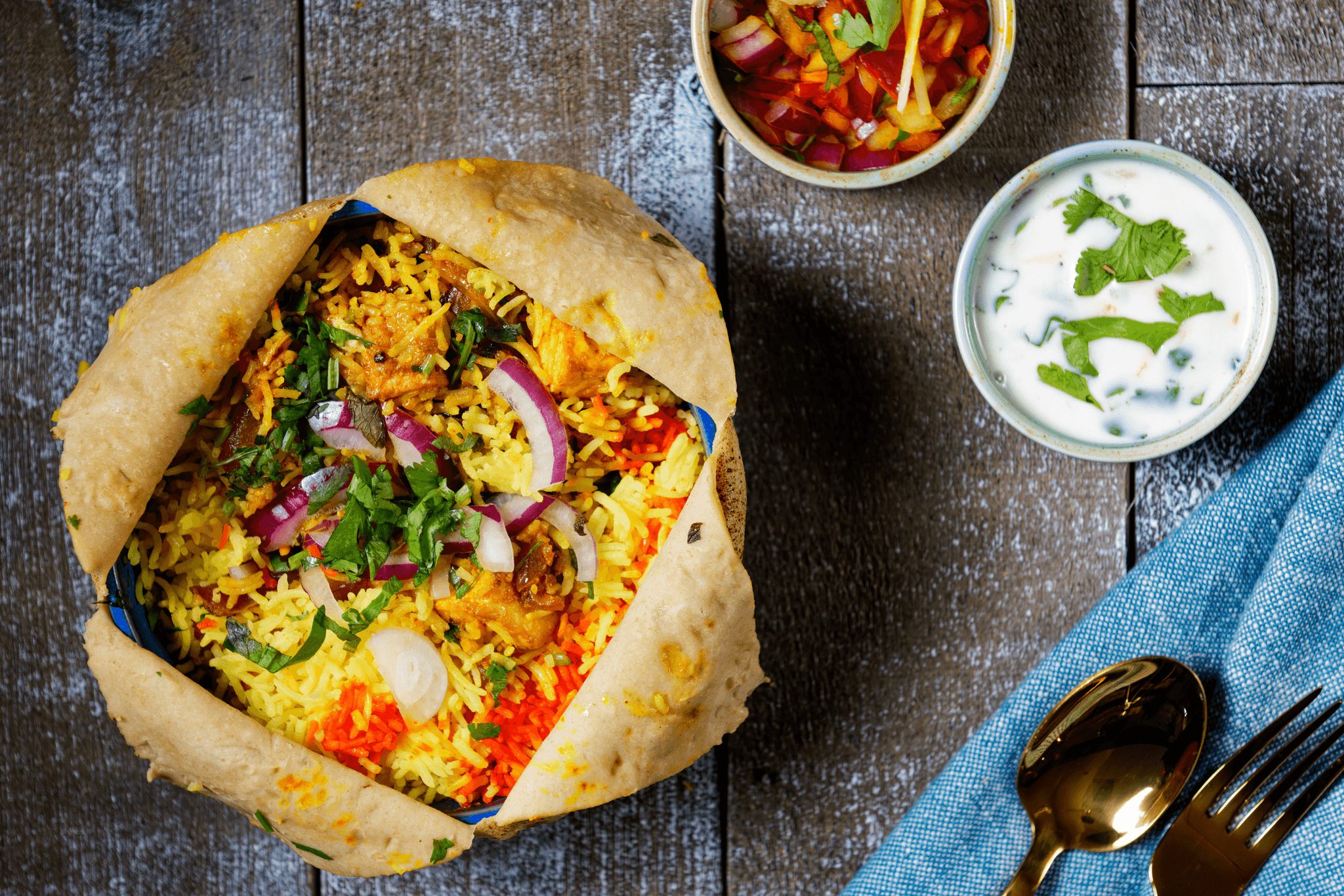 Paneer Biryani.