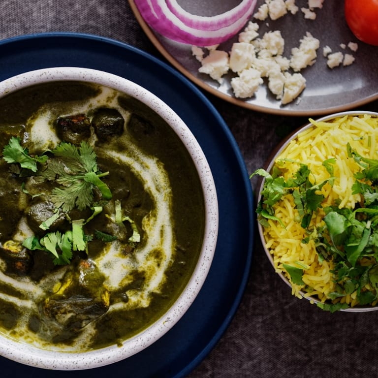 Delicious Palak Paneer and Indian Cuisine